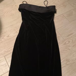 Vintage Alex Evenings 90’s Black Velvet Dress
